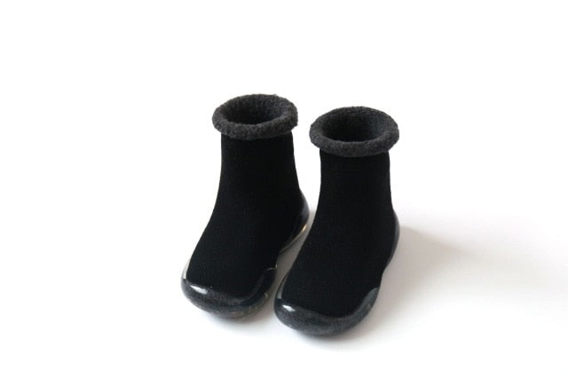 NEW! Extra Warm Sock Shoes - Black
