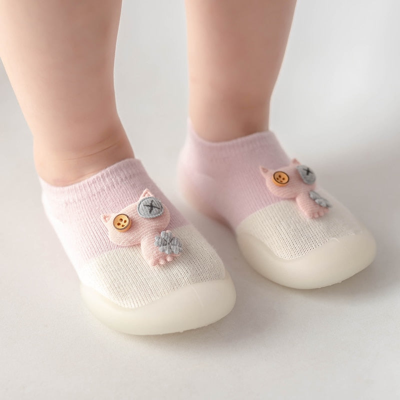 
                  
                    Cute Cat Sock Shoes - Pink
                  
                